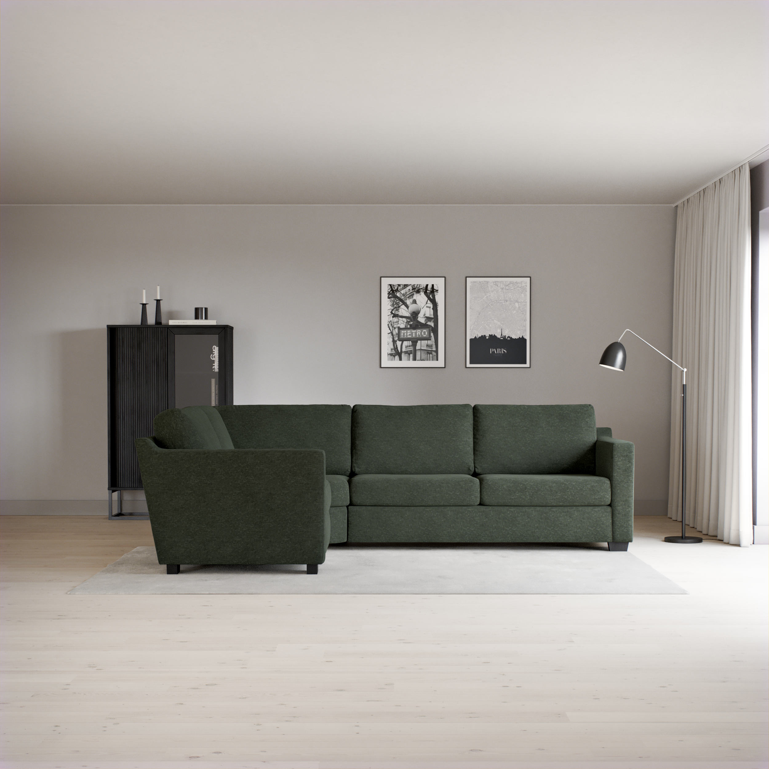 Friday - Hörnsoffa, 1,5+2,5-sits - inspiration