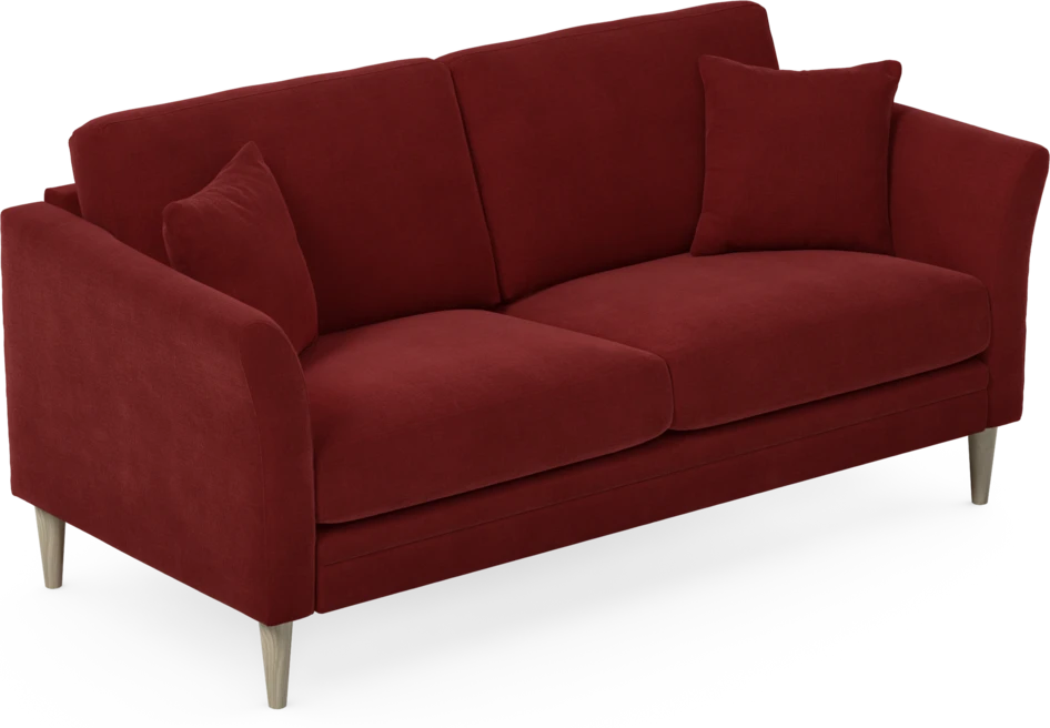 Eden - 2,5-sits soffa - Röd