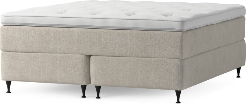 Delux Dream - Kontinentalsäng, dubbelsäng med bäddmadrass och sängben