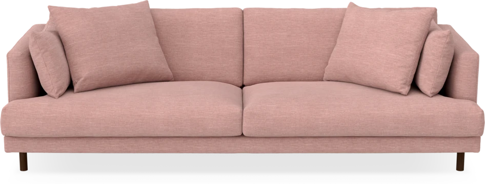 Harper - 4-sits soffa - Rosa