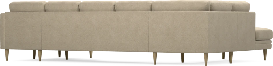 Eden - 3-sits soffa med divan vänster och schäslong höger - Beige