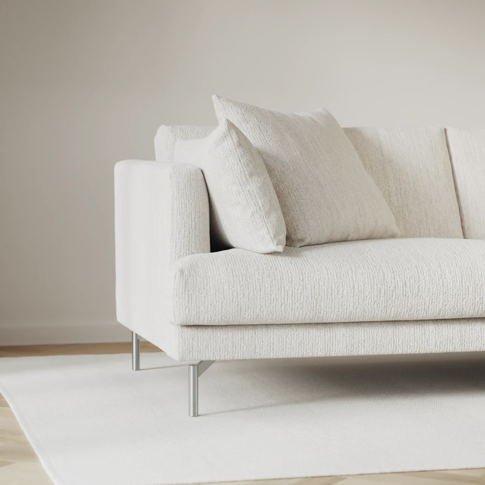 Harper - 4-sits soffa - Vit