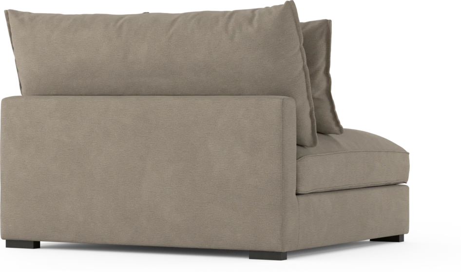 Rossi - 2-sits utan armstöd - Beige