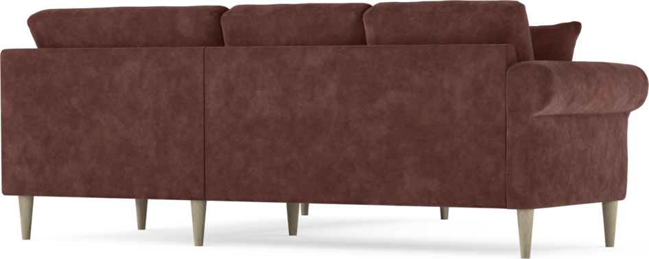 Eden - Hörnsoffa, 2+2-sits - Röd