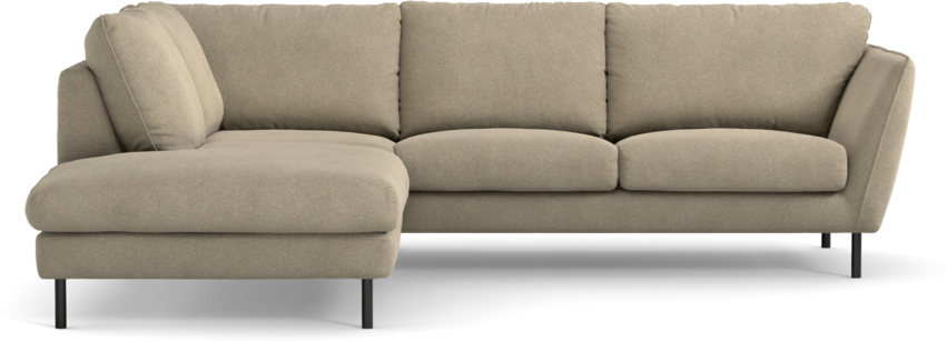 Madison Lux - 2-sits soffa med divan vänster - Beige