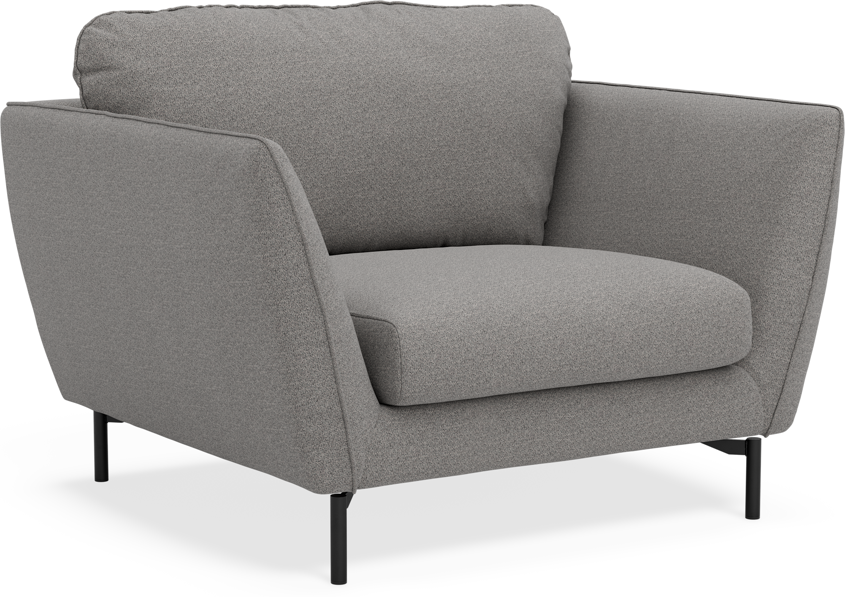 Madison Lux - Fåtölj, 70 cm - Grå