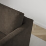 Friday - 2,5-sits soffa med divan vänster - Brun