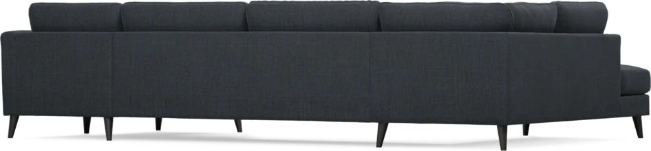 Bridge - 3-sits soffa med divan vänster och schäslong höger - Blå