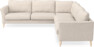 Bridge - Hörnsoffa, 3+3-sits - Beige