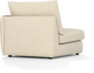 Pieces - 1-sits med armstöd höger - Beige
