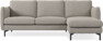 Madison - 2-sits soffa med schäslong höger - Beige