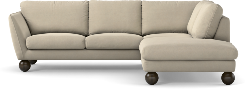 Madison Lux - 2-sits soffa med divan höger - Beige