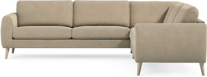 Bridge - Hörnsoffa, 3+3-sits - Beige