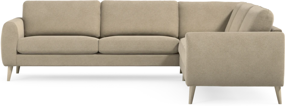 Bridge - Hörnsoffa, 3+3-sits - Beige