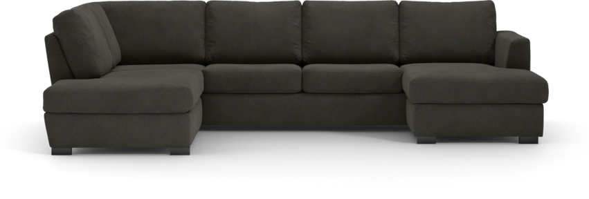Friday - 3-sits soffa med divan vänster och schäslong höger - Grå