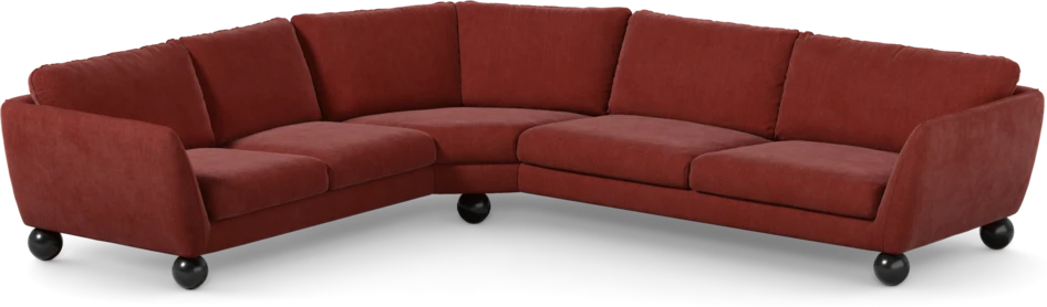 Madison Lux - Hörnsoffa 2+3-sits, hörn 2 - Rosa