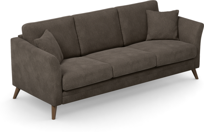 Eden - 3-sits soffa - Gul