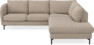 Madison - 2-sits soffa med divan höger - Beige
