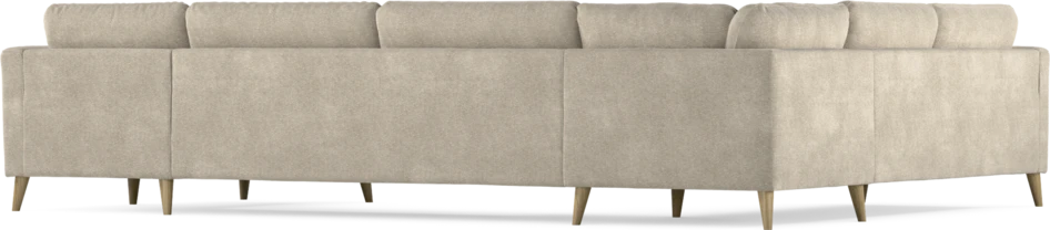 Bridge - Hörnsoffa, 2+3-sits med schäslong höger - Beige