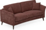 Eden - 2,5-sits soffa svängd - Röd
