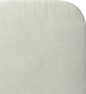 Delux Rundad - Sänggavel, 90-210 cm - Beige
