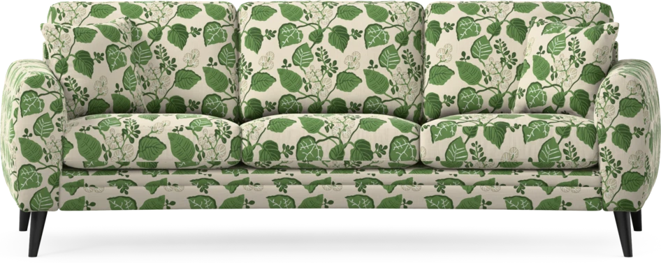 Eden - 3-sits soffa svängd - Flerfärgad