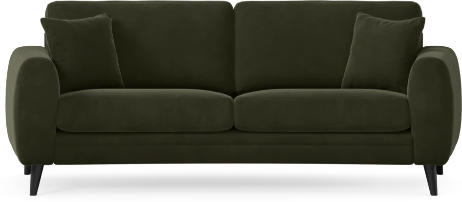 Eden - 2,5-sits soffa svängd - Grön