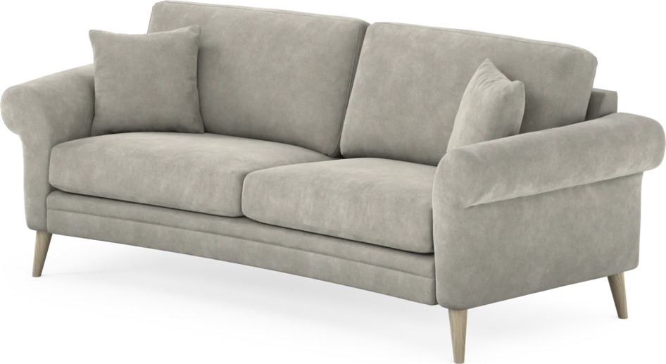 Eden - 2,5-sits soffa svängd - Grå