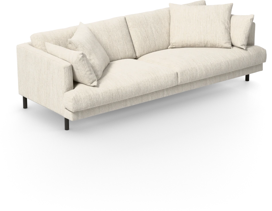 Harper - 4-sits soffa - Vit