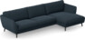 Madison Lux - 3-sits soffa med schäslong höger - Blå