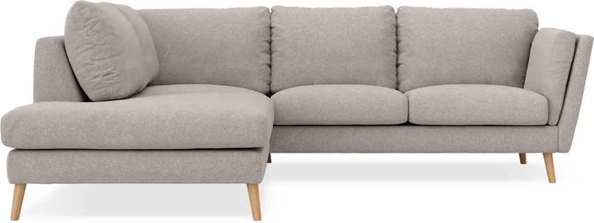Madison - 2-sits soffa med divan vänster - Beige