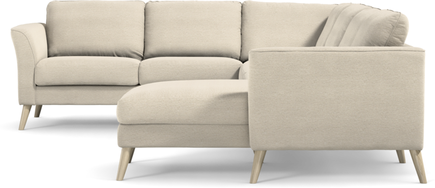 Bridge - Hörnsoffa, 2+3-sits med schäslong höger - Beige