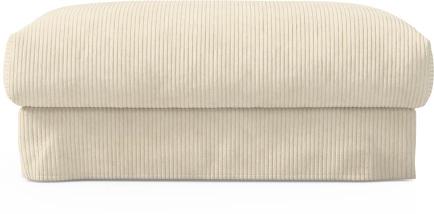 Cherrie Klädsel - Klädsel till fotpall 110 - Vit