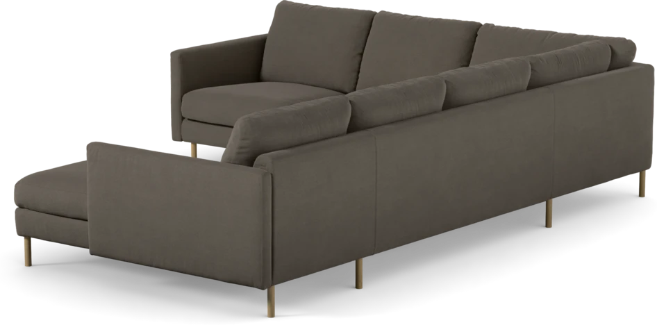 Madison Lux - Hörnsoffa med schäslong höger - Beige