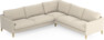 Winston - Hörnsoffa, 3+2-sits - Beige