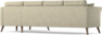Eden - 3-sits soffa med schäslong - Beige