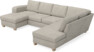 Friday - 3-sits soffa med schäslong vänster och divan höger - Beige