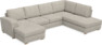 Friday - 3-sits soffa med schäslong vänster och divan höger - Beige