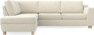 Friday - 2,5-sits soffa med divan vänster - Beige