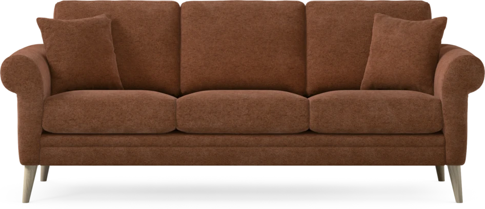 Eden - 3-sits soffa - Orange