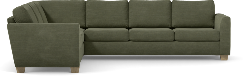 Friday - Hörnsoffa, 2+3-sits - Grön