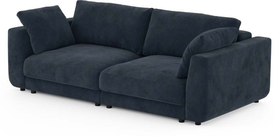 Amie - Bäddsoffa 3-sits - Blå