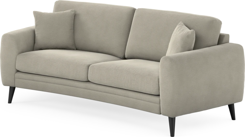 Eden - 2,5-sits soffa svängd - Brun