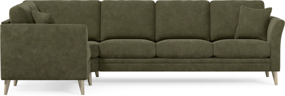 Eden - Hörnsoffa, 1+3-sits - Grön