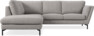 Madison - 2-sits soffa med divan vänster - Beige