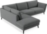 Madison - 3-sits soffa med divan vänster - Grå