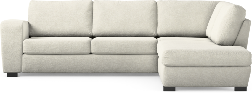 Friday - 2,5-sits soffa med divan höger - Vit