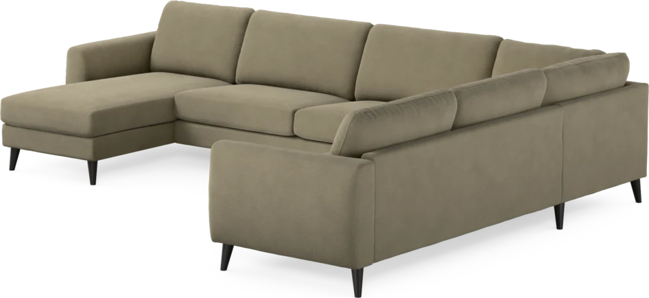 Bridge - Hörnsoffa, 3+2-sits med schäslong vänster - Beige