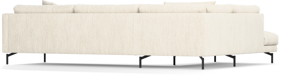 Harper - 3-sits soffa med divan vänster - Vit