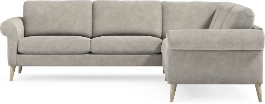 Bridge - Hörnsoffa, 2+2-sits - Grå